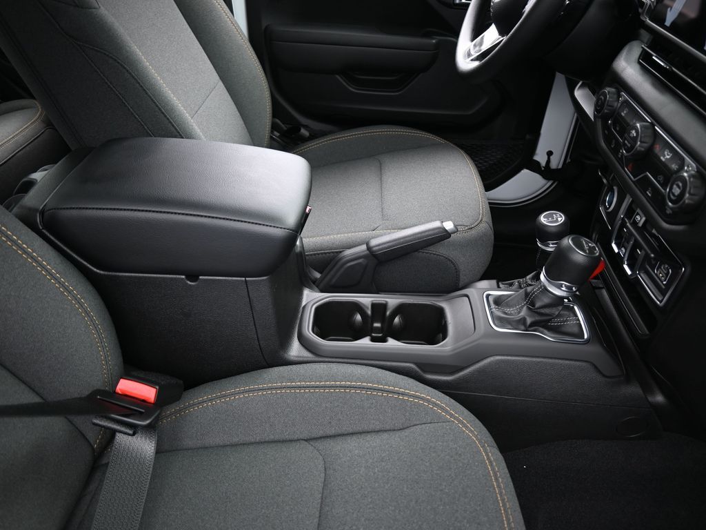 Used 2025 Bright White Clearcoat Jeep Sport image 40