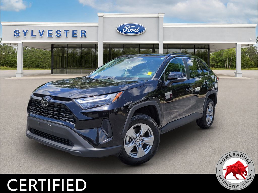 Midnight Black Metallic 2024 Toyota RAV4 SUV / Crossover Front-Wheel Drive 8-Speed Automatic