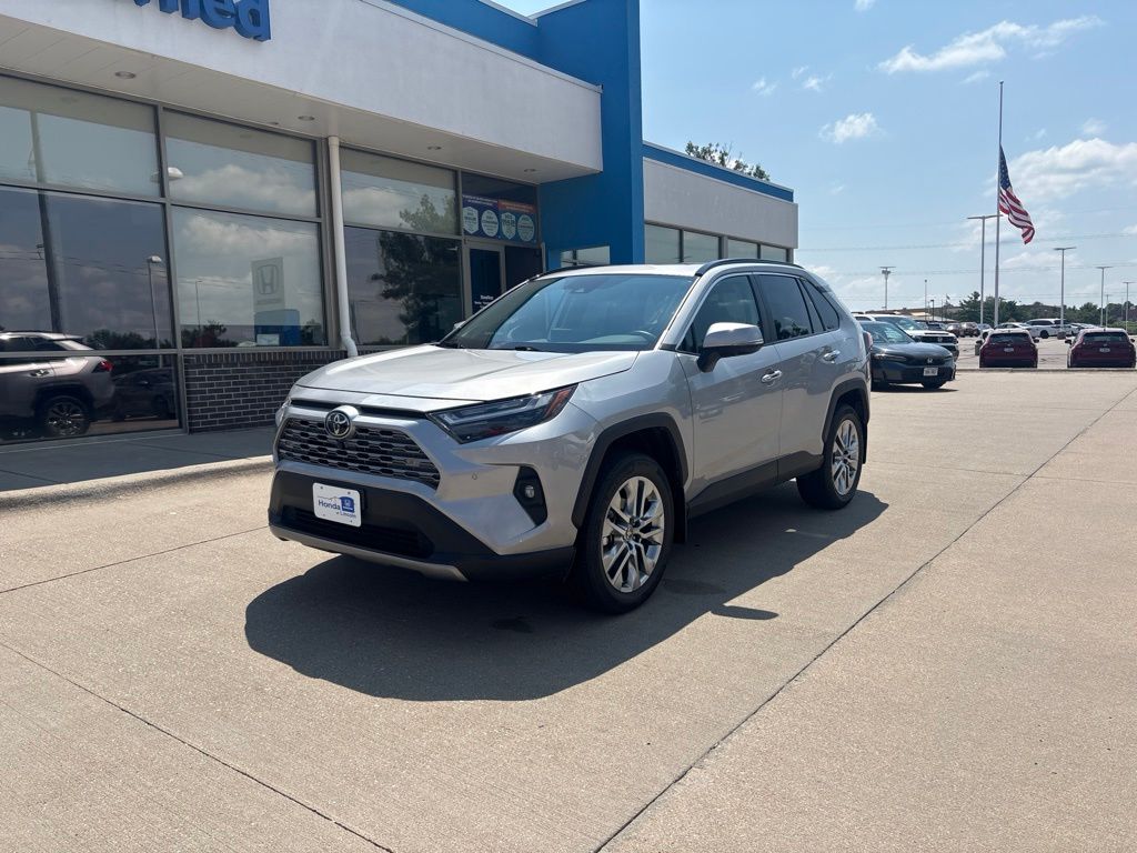 Silver 2025 Toyota RAV4 SUV / Crossover All-Wheel Drive 8-Speed Automatic