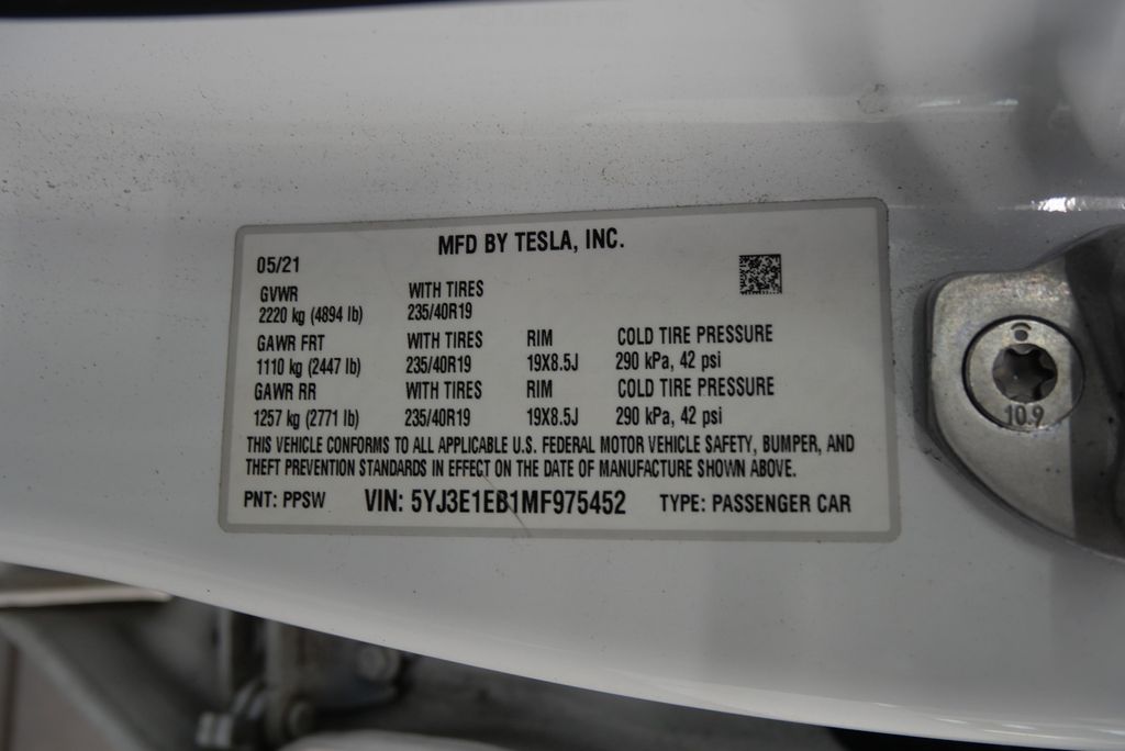 2021 Tesla Model 3 Long Range 29