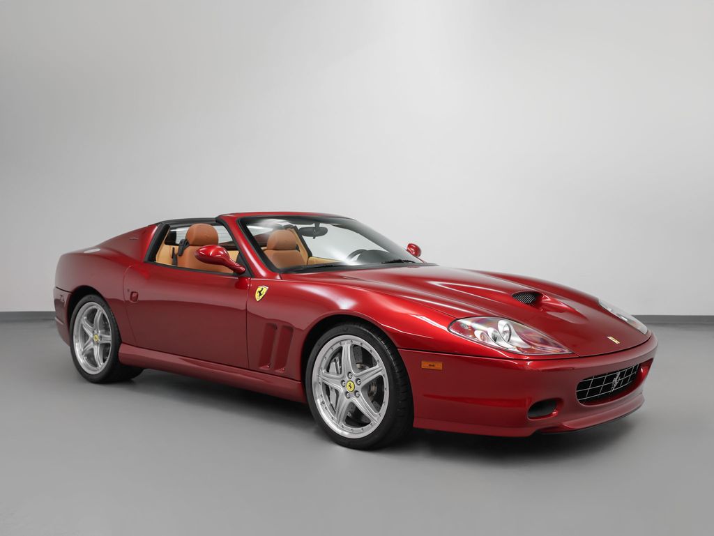 Rosso Fiorano 2005 Ferrari Superamerica RWD Convertible Rear-Wheel Drive 6-Speed Manual