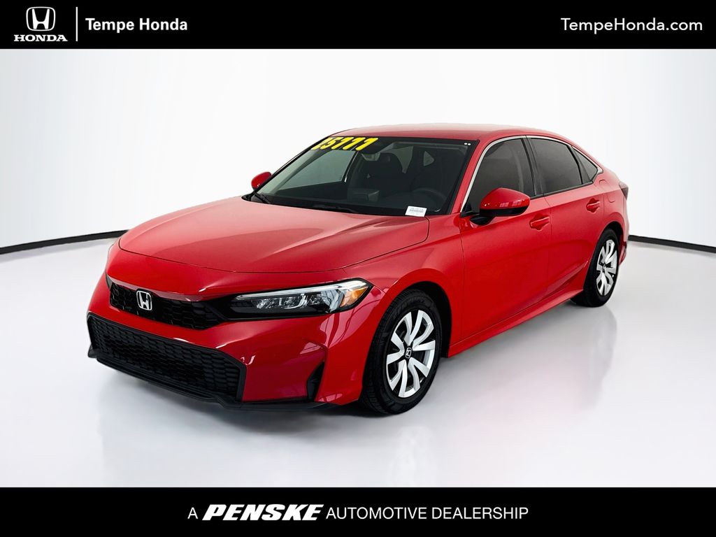 2025|Honda|Civic|LX|4D Sedan