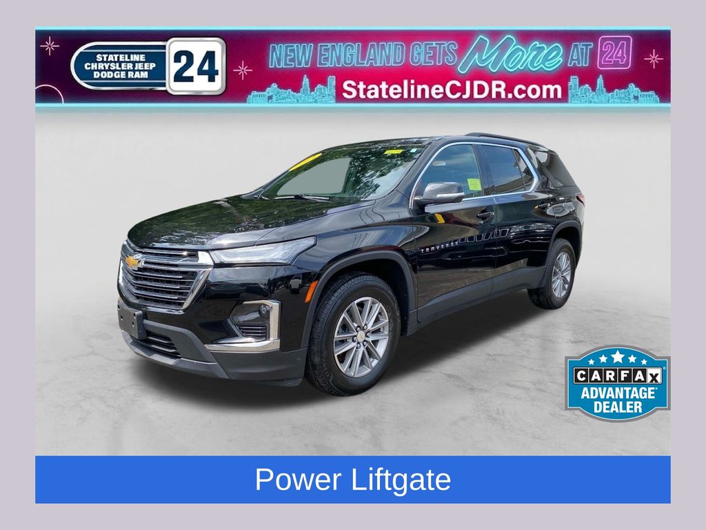 Black Metallic 2024 Chevrolet Traverse SUV / Crossover Four-Wheel Drive 9-Speed Automatic