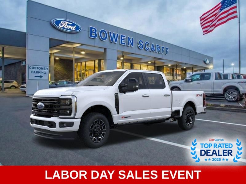 Star White Metallic Tri-Coat 2026 Ford F-250 Super Duty Pickup Truck Four-Wheel Drive Automatic