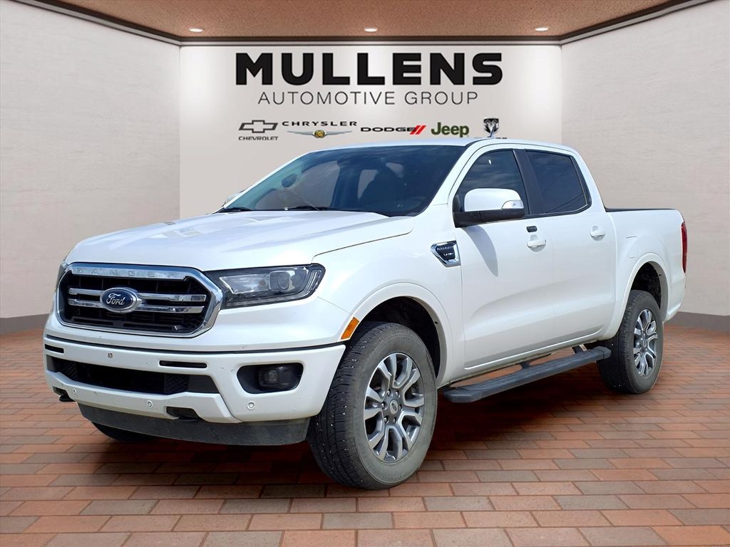 White Platinum Clearcoat 2019 Ford Ranger Pickup Truck 4X2 Automatic