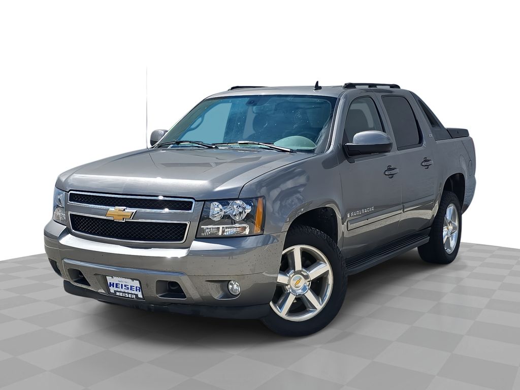 Graystone Metallic 2007 Chevrolet Avalanche LTZ 4WD Pickup Truck Four-Wheel Drive 4-Speed Automatic Overdrive