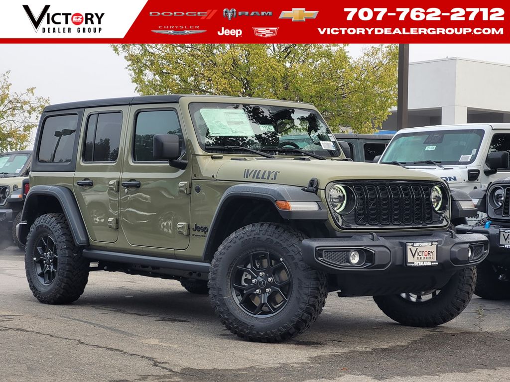 2025 Jeep Wrangler Willys 4-Door 4WD
