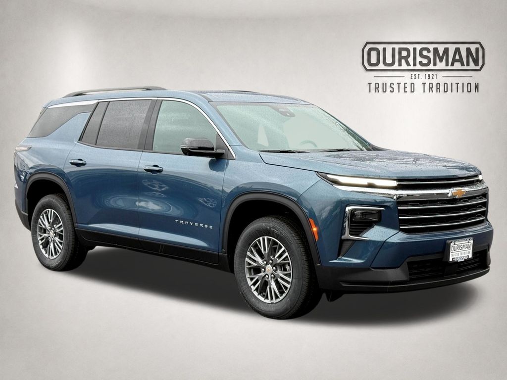 Lakeshore Blue Metallic 2026 Chevrolet Traverse SUV / Crossover Front-Wheel Drive 8-Speed Automatic