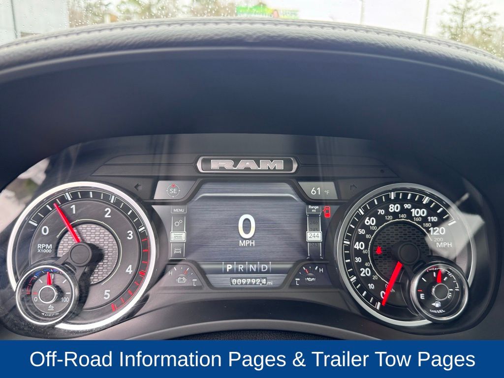 2024 Ram 3500 Laramie Mega Cab 4x4 6'4" Box