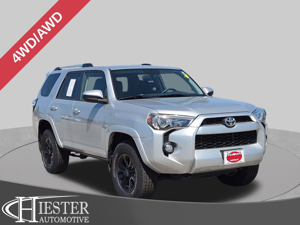 Classic Silver Metallic 2019 Toyota 4Runner SUV / Crossover Four-Wheel Drive 5-Speed Automatic Overdrive