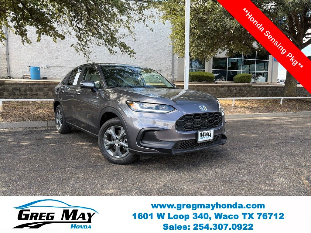 Gray (Modern Steel Metallic) 2026 Honda HR-V SUV / Crossover Front-Wheel Drive Continuously Variable Transmission