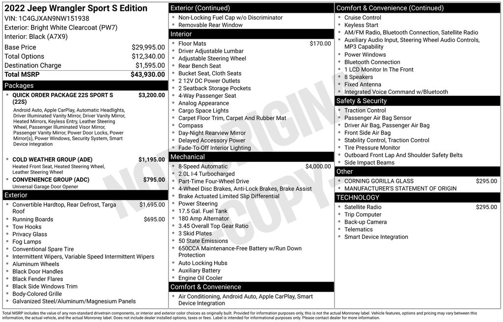 Used 2022 Jeep Wrangler SUV