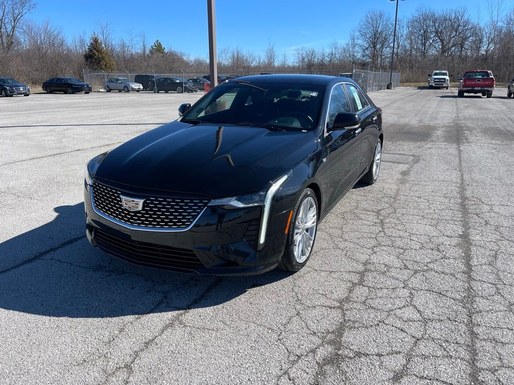Black Raven 2024 Cadillac CT4 Premium Luxury RWD Sedan Rear-Wheel Drive 8-Speed Automatic