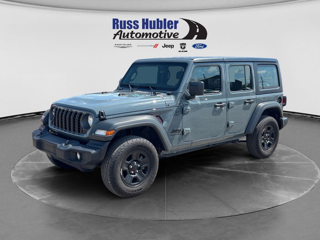 Anvil Clear Coat 2025 Jeep Wrangler SUV / Crossover Four-Wheel Drive 8-Speed Automatic