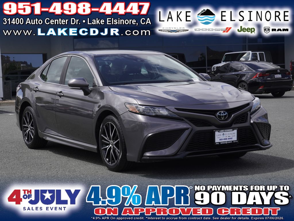 Predawn Gray Mica 2023 Toyota Camry Sedan Front-Wheel Drive 8-Speed Automatic