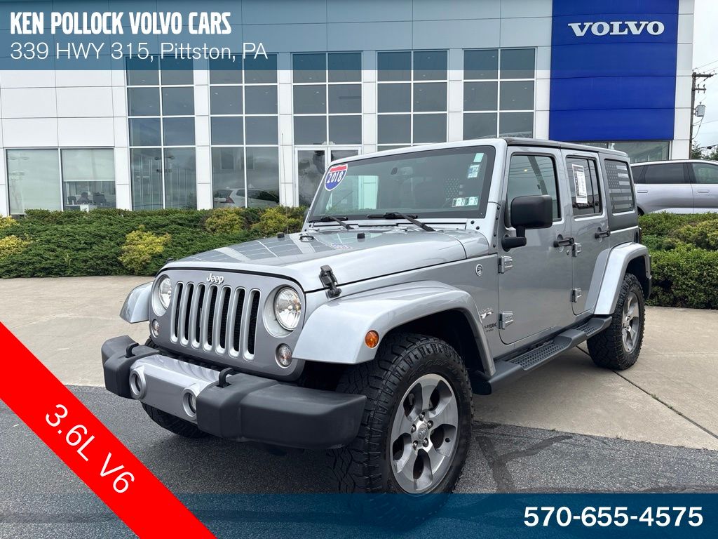Billet Silver Metallic Clearcoat 2018 Jeep Wrangler SUV / Crossover Four-Wheel Drive 5-Speed Automatic