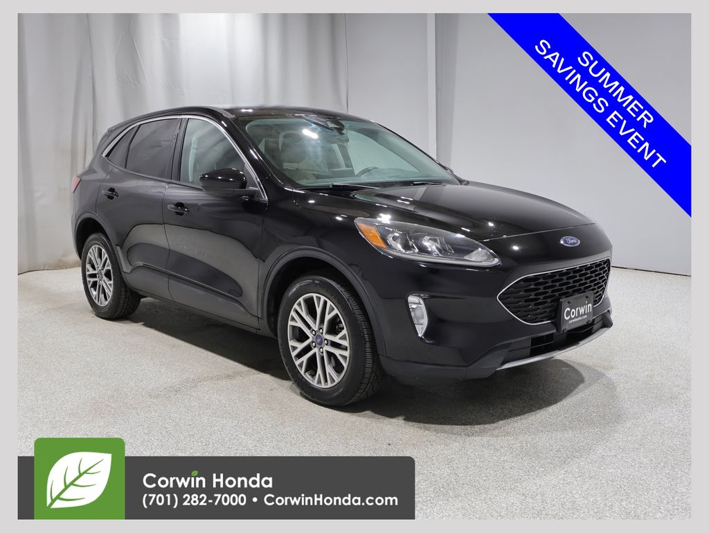 Agate Black Metallic 2022 Ford Escape SUV / Crossover All-Wheel Drive 8-Speed Automatic