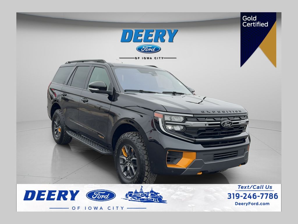 Agate Black Metallic 2025 Ford Expedition SUV / Crossover Four-Wheel Drive 10-Speed Automatic