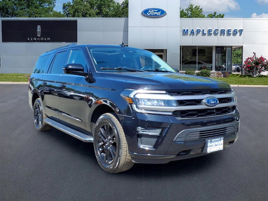 Black Metallic 2023 Ford Expedition MAX XLT 4WD SUV / Crossover Four-Wheel Drive Automatic