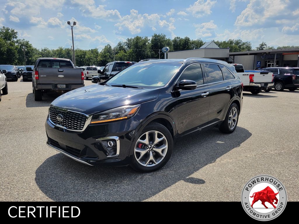 Ebony Black 2019 Kia Sorento SUV / Crossover Front-Wheel Drive 8-Speed Automatic
