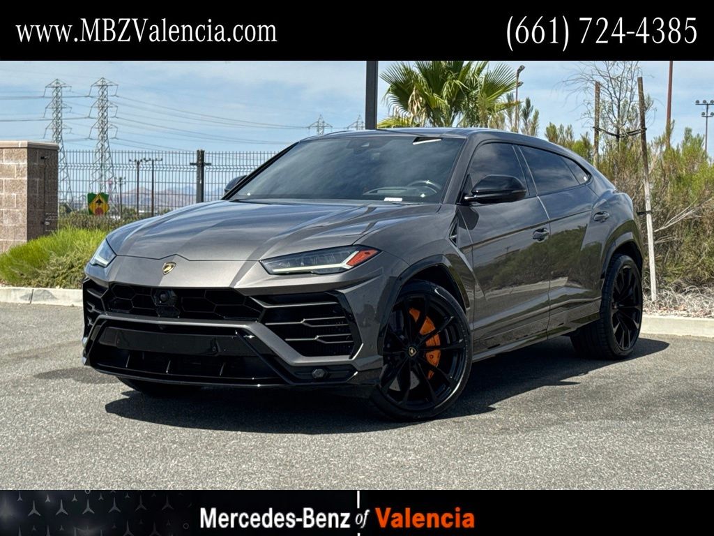 Green (Nero Noctis Matt/Verde Scandal) 2021 Lamborghini Urus SUV / Crossover All-Wheel Drive 8-Speed Automatic