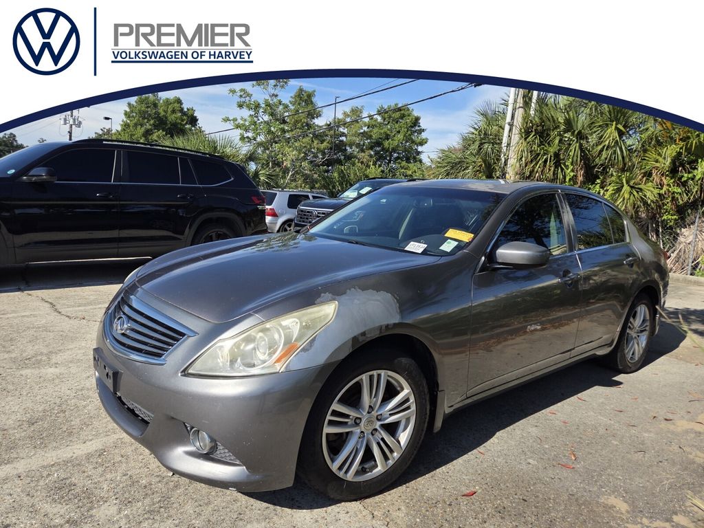 Gray (Graphite Shadow) 2013 INFINITI G37 Sedan All-Wheel Drive 7-Speed Automatic