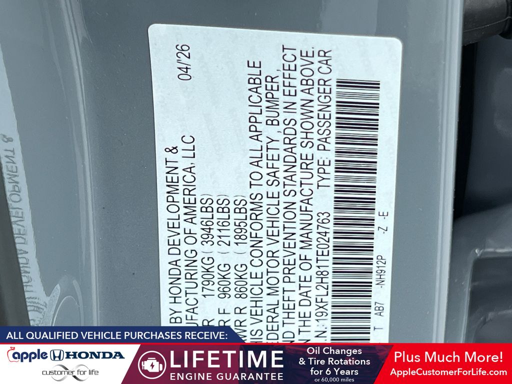 2026 Honda Civic Hatchback Sport