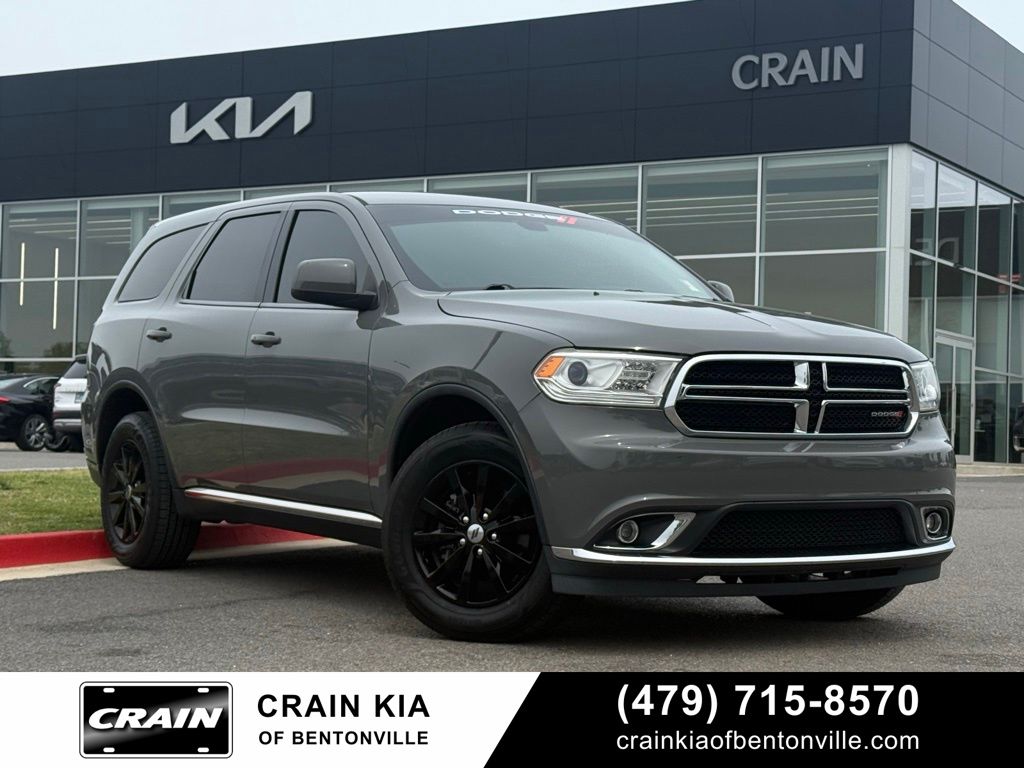 Gray Clearcoat 2019 Dodge Durango SXT AWD SUV / Crossover All-Wheel Drive 8-Speed Automatic