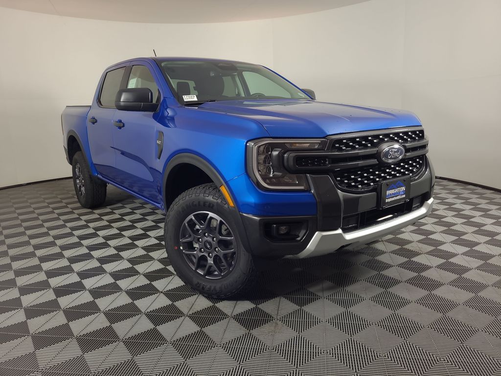 Velocity Blue Metallic 2026 Ford Ranger Pickup Truck Four-Wheel Drive Automatic