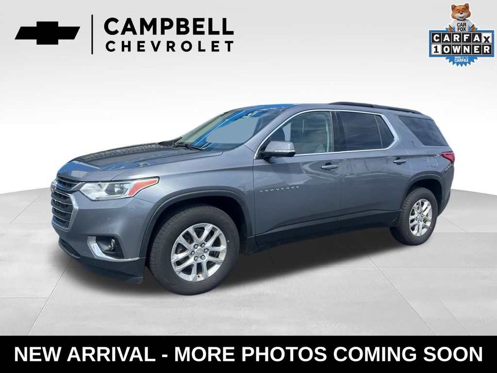 Gray (Steel Metallic) 2019 Chevrolet Traverse SUV / Crossover Front-Wheel Drive 9-Speed Automatic