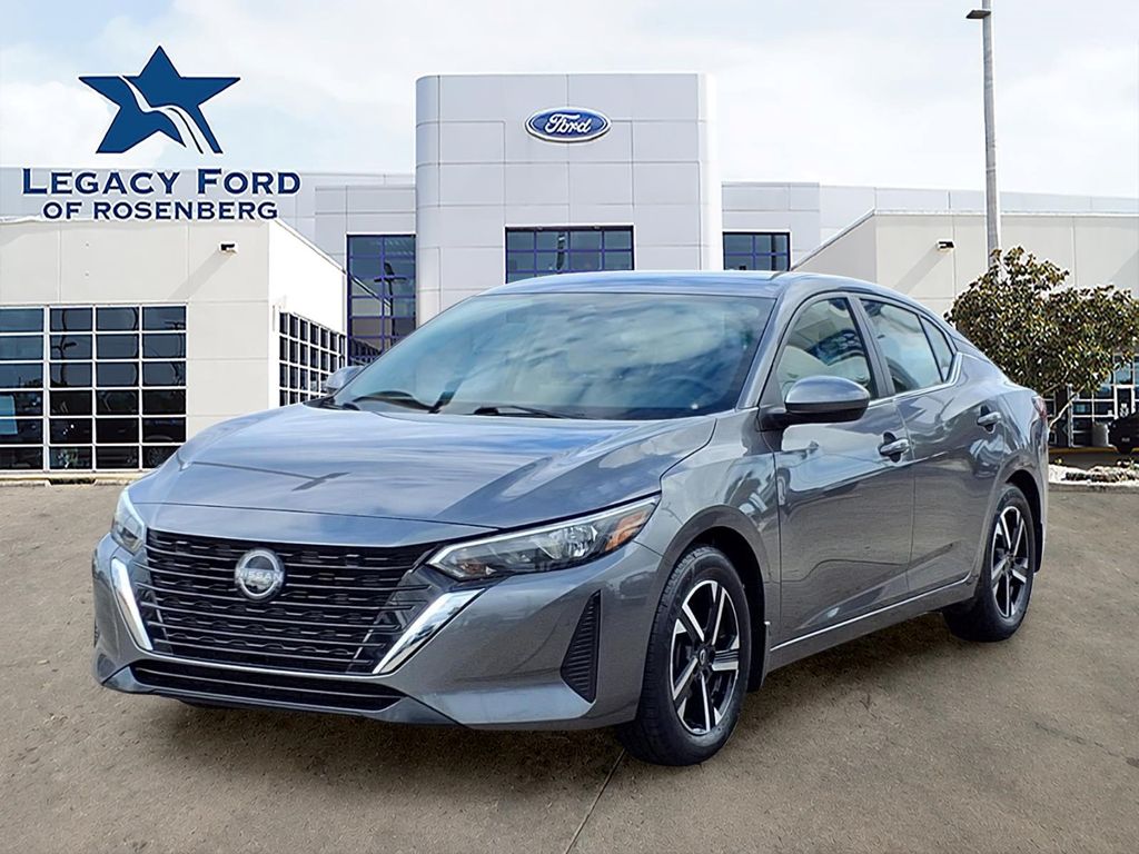 Gray (Gun Metallic) 2025 Nissan Sentra Sedan Front-Wheel Drive Continuously Variable Transmission