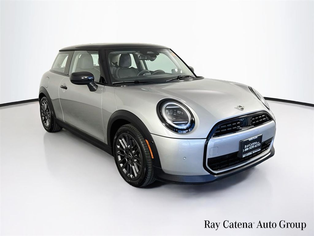 Silver 2025 MINI Cooper Hatchback  7-Speed Automatic