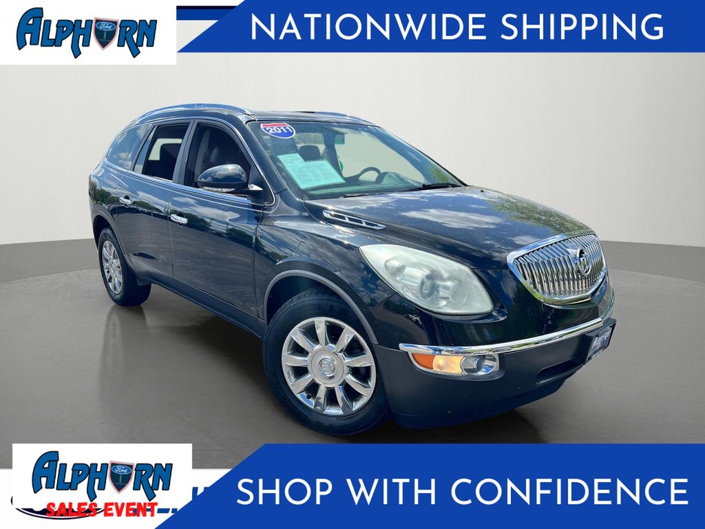 Carbon Black Metallic 2011 Buick Enclave SUV / Crossover 6-Speed Automatic