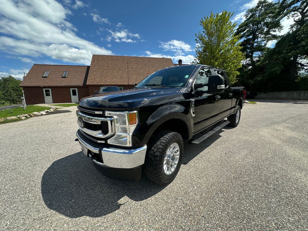 Black Metallic 2022 Ford F-350 Super Duty Pickup Truck Four-Wheel Drive Automatic