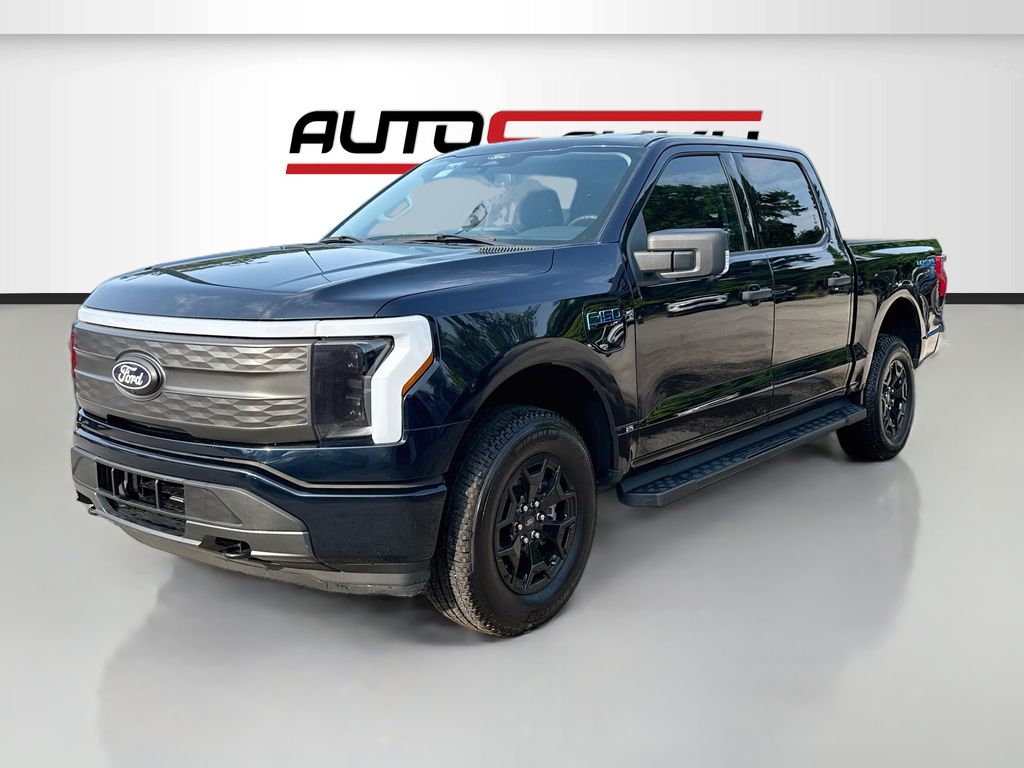 2025 Ford F-150 Lightning XLT Blue at DeMontrond Ford