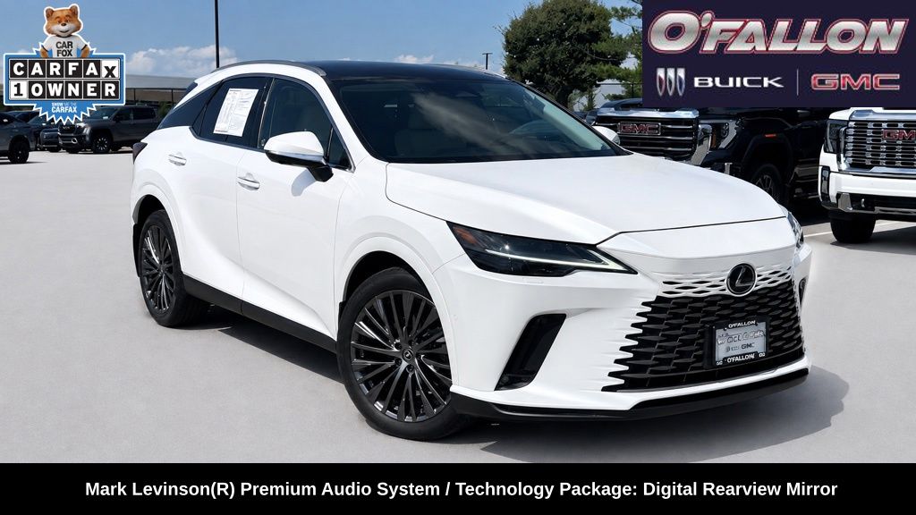 Eminent White Pearl 2025 Lexus RX SUV / Crossover All-Wheel Drive 8-Speed Automatic