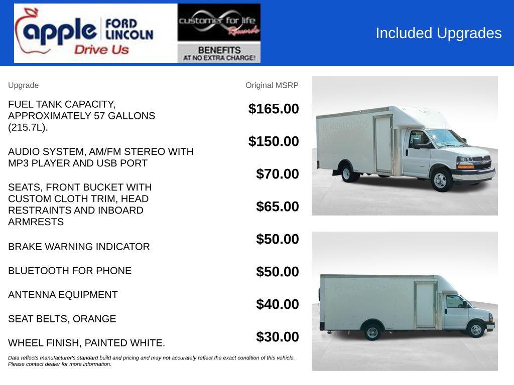 2023 Chevrolet Express Cutaway Work Van