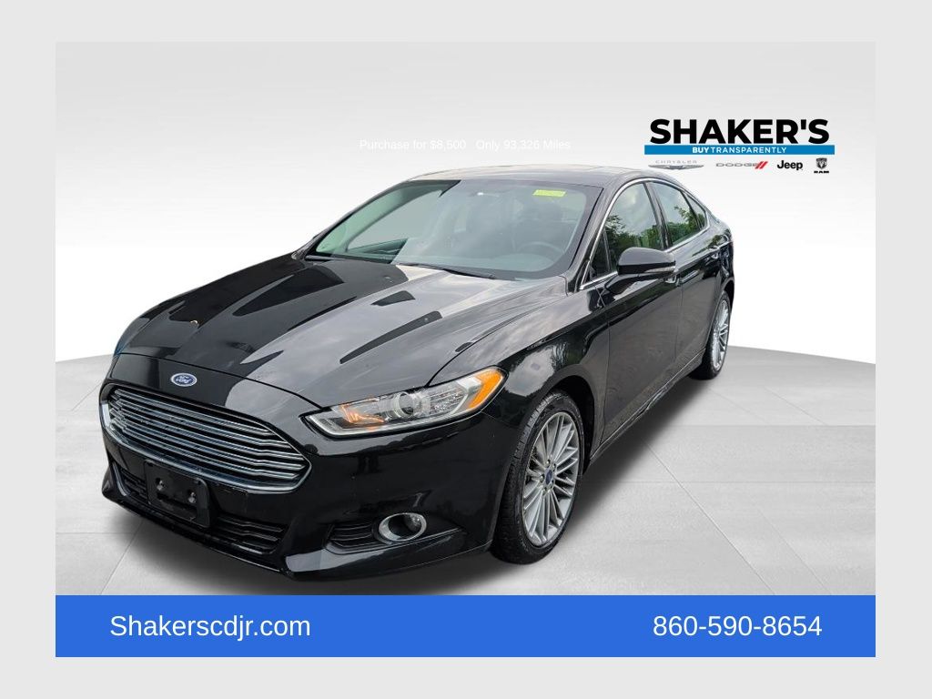Tuxedo Black Metallic 2014 Ford Fusion SE Sedan Front-Wheel Drive 6-Speed Automatic