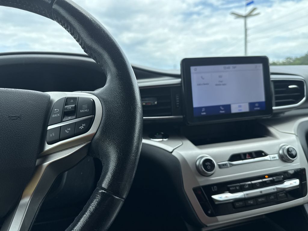 2021 Ford Explorer XLT White at Monument Chevrolet