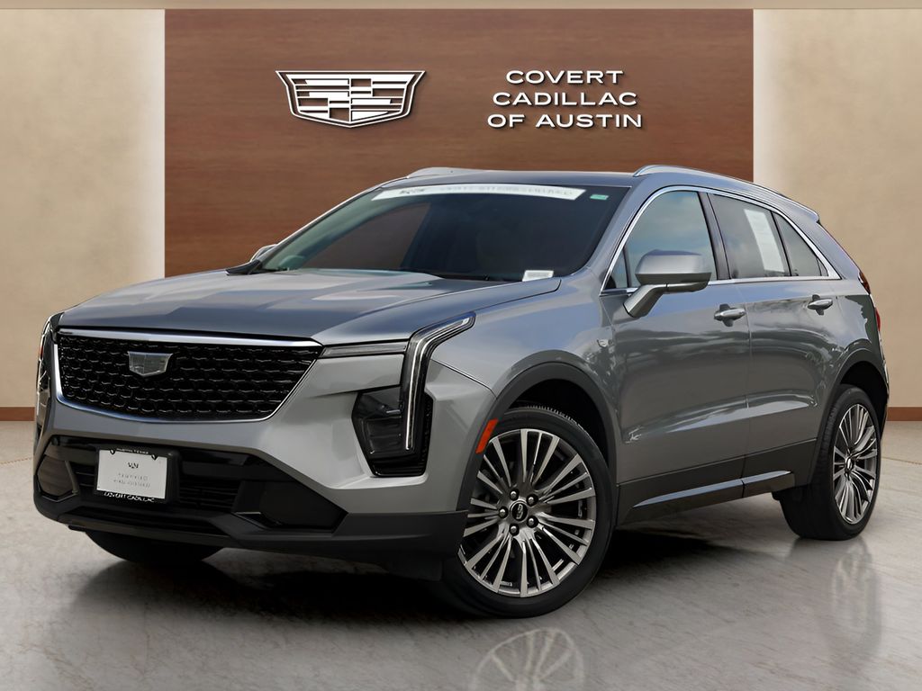Argent Silver Metallic 2024 Cadillac XT4 Premium Luxury FWD SUV / Crossover Front-Wheel Drive 9-Speed Automatic