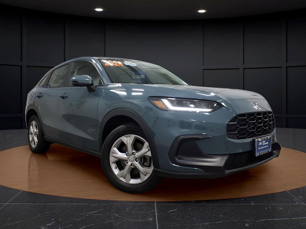 Nordic Forest Pearl 2024 Honda HR-V LX AWD SUV / Crossover All-Wheel Drive Continuously Variable Transmission