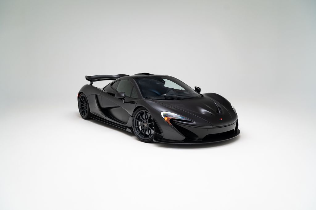 Gray 2015 McLaren P1 Coupe Coupe Rear-Wheel Drive 7-Speed Dual Clutch