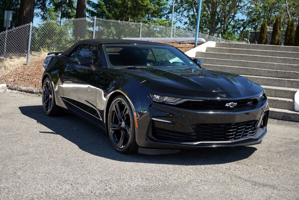 Black 2020 Chevrolet Camaro Convertible Rear-Wheel Drive Automatic