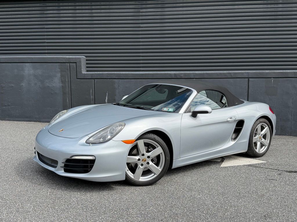 Rhodium Silver Metallic 2015 Porsche Boxster Base Convertible Rear-Wheel Drive 7-Speed Automatic