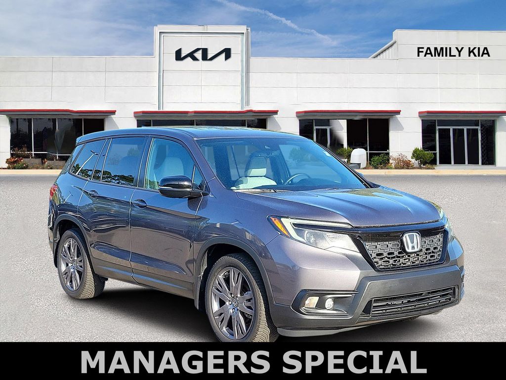Gray (Modern Steel Metallic) 2019 Honda Passport EX-L FWD SUV / Crossover Front-Wheel Drive 9-Speed Automatic