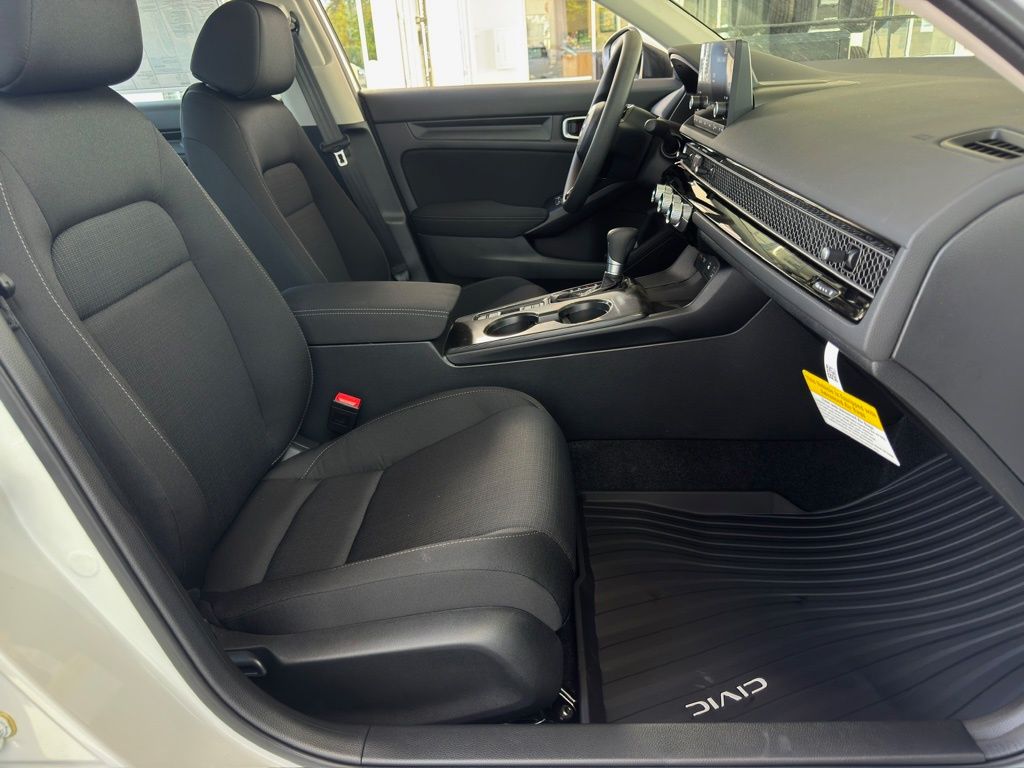 2026 Honda Civic LX White at Classic Honda Galveston