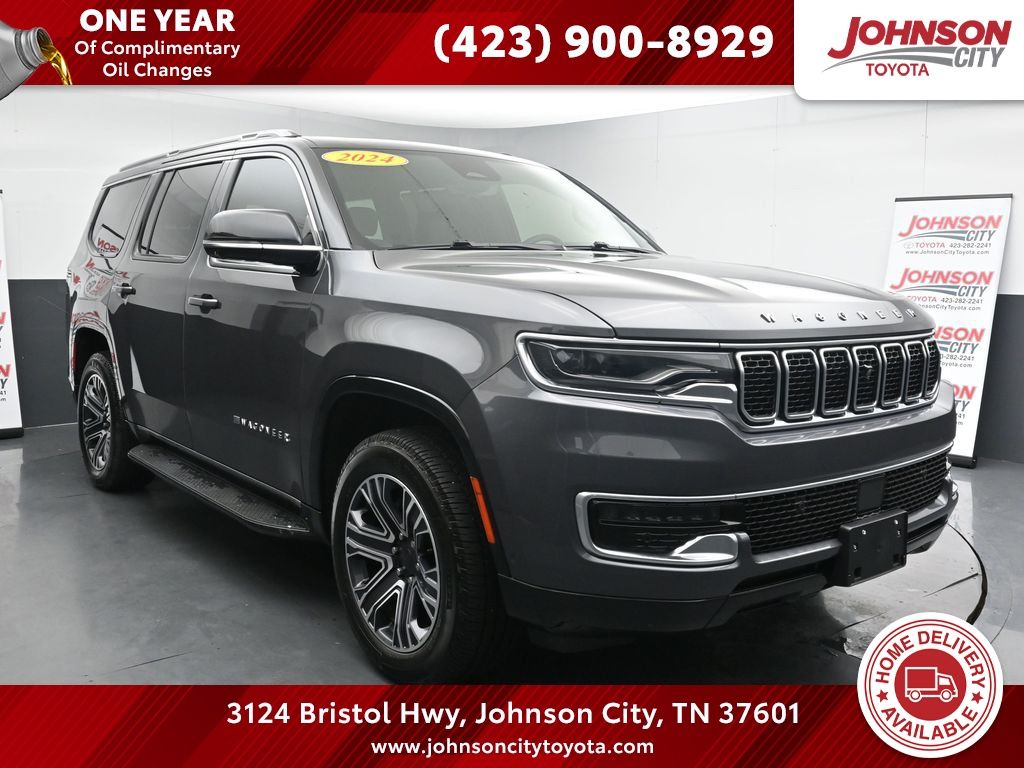 Baltic Gray Metallic Clearcoat 2024 Jeep Wagoneer 4WD SUV / Crossover Four-Wheel Drive 8-Speed Automatic