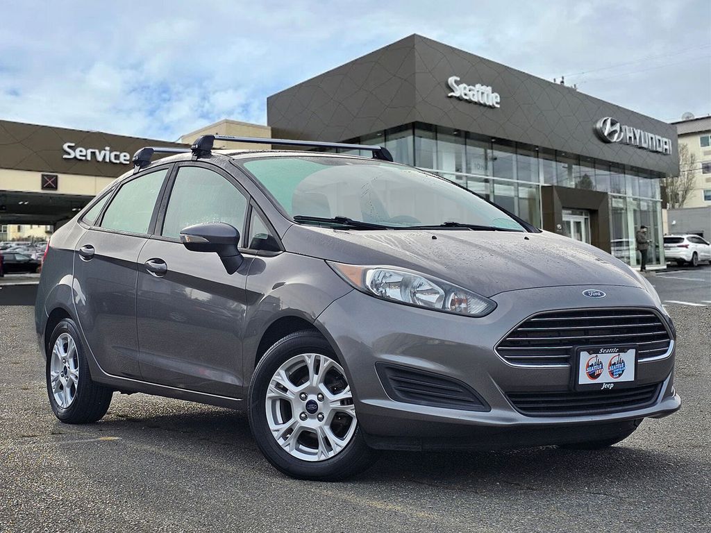 Storm Gray Metallic 2014 Ford Fiesta Sedan Front-Wheel Drive 6-Speed Automatic