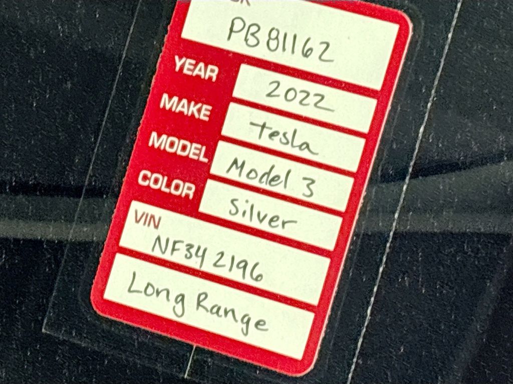 2022 Tesla Model 3 Long Range