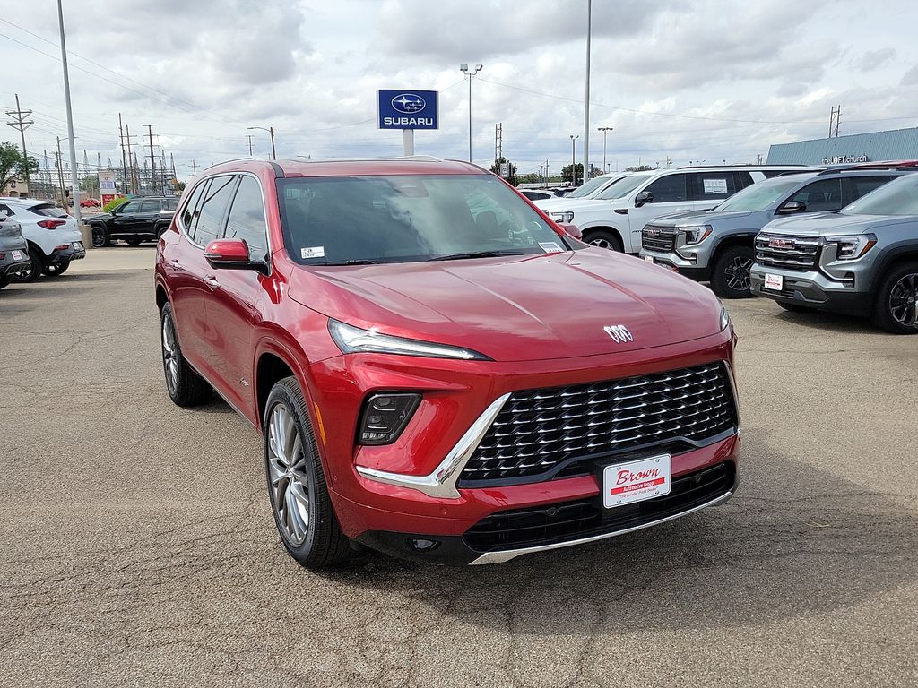 2026 Buick Enclave Avenir Red at Brown Buick GMC